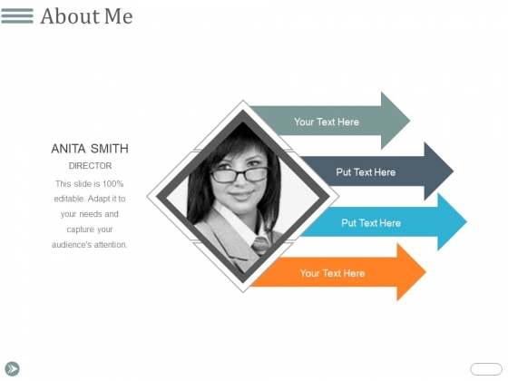 about me ppt powerpoint presentation gallery slides powerpoint
