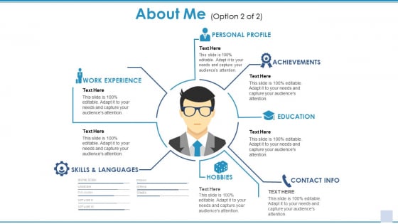 About Me Template 2 Ppt PowerPoint Presentation Infographic Template Gallery