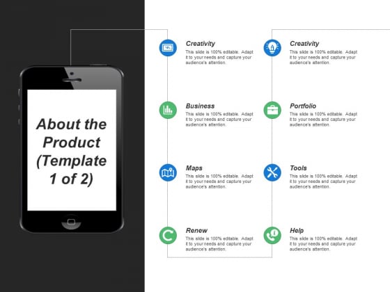 About The Product Creativity Ppt PowerPoint Presentation Slides Example About The Product Creativity Ppt PowerPoint Presentation Slides Example