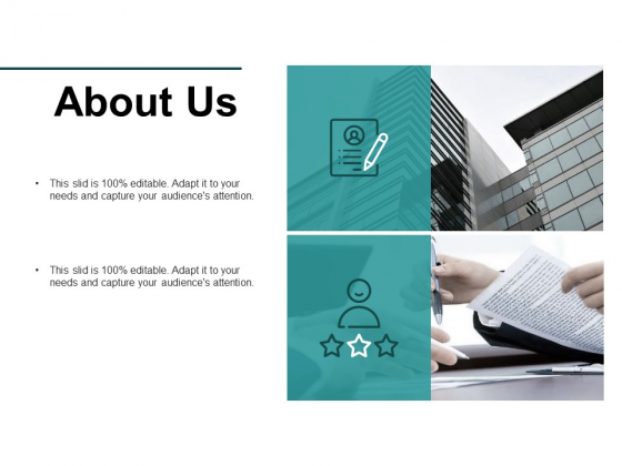 About Us Audience Attention Ppt PowerPoint Presentation Infographic Template Deck About Us Audience Attention Ppt PowerPoint Presentation Infographic Template Deck