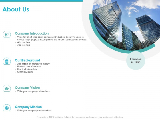 About Us Company Introduction Ppt PowerPoint Presentation Model Graphics Tutorials