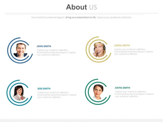 About Us Corporate Level Strategy Team Powerpoint Slides About Us Corporate Level Strategy Team Powerpoint Slides