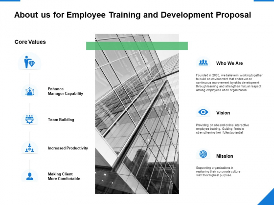 About Us For Employee Training And Development Proposal Ppt PowerPoint Presentation Pictures Graphics Tutorials About Us For Employee Training And Development Proposal Ppt PowerPoint Presentation Pictures Graphics Tutorials