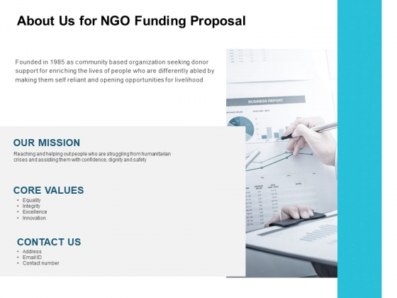 About Us For NGO Funding Proposal Ppt PowerPoint Presentation Icon Portrait About Us For NGO Funding Proposal Ppt PowerPoint Presentation Icon Portrait