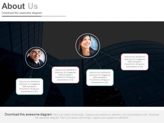 About Us Slide For Business Network Powerpoint Slides About Us Slide For Business Network Powerpoint Slides