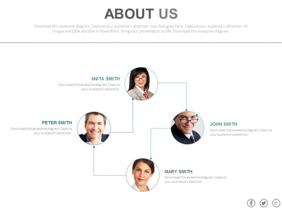 About Us Team Hierarchy Chart Powerpoint Slides About Us Team Hierarchy Chart Powerpoint Slides