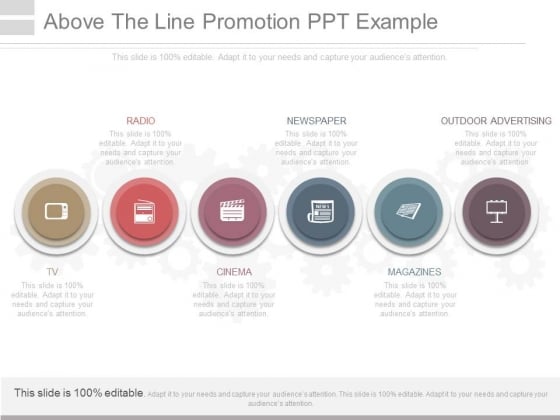 Above The Line Promotion Ppt Example Above The Line Promotion Ppt Example