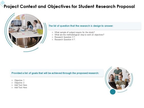 Academic Investigation Project Context And Objectives For Student Research Proposal Ppt Show Designs Download PDF Academic Investigation Project Context And Objectives For Student Research Proposal Ppt Show Designs Download PDF
