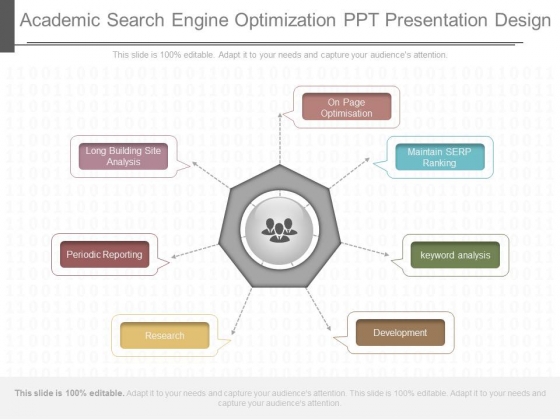 Academic Search Engine Optimization Ppt Presentation Design