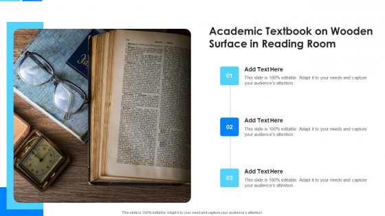 Academic Textbook On Wooden Surface In Reading Room Slides PDF Academic Textbook On Wooden Surface In Reading Room Slides PDF