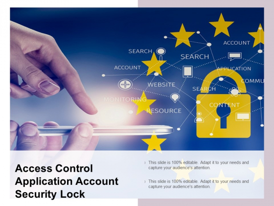 Access Control Application Account Security Lock Ppt PowerPoint Presentation File Slide Portrait Access Control Application Account Security Lock Ppt PowerPoint Presentation File Slide Portrait
