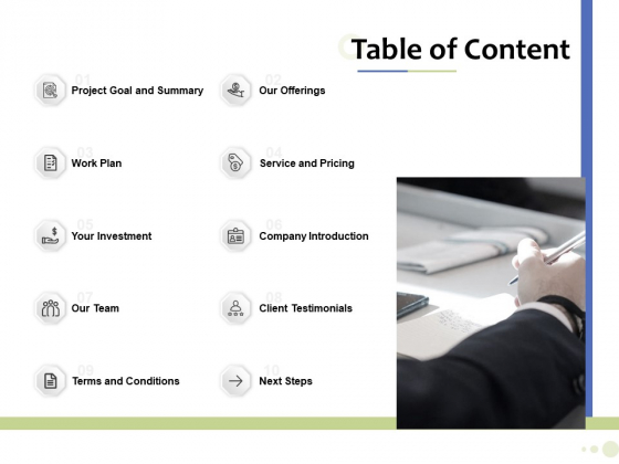 Accounting And Tax Services Table Of Content Download PDF Accounting And Tax Services Table Of Content Download PDF