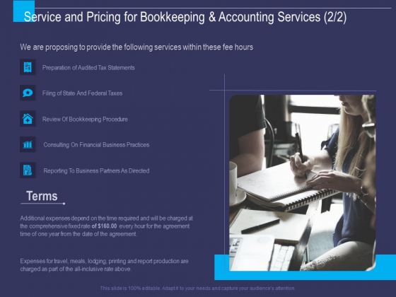 Accounting Bookkeeping Service Service And Pricing For Bookkeeping And Accounting Services Sample PDF Accounting Bookkeeping Service Service And Pricing For Bookkeeping And Accounting Services Sample PDF