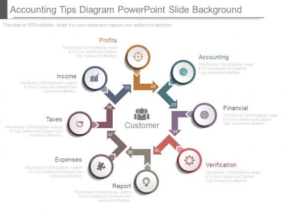 Accounting Tips Diagram Powerpoint Slide Background Accounting Tips Diagram Powerpoint Slide Background