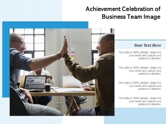 Achievement Celebration Of Business Team Image Ppt PowerPoint Presentation Gallery Background Designs PDF