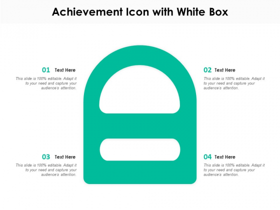 Achievement Icon With White Box Ppt PowerPoint Presentation Portfolio Layout PDF Achievement Icon With White Box Ppt PowerPoint Presentation Portfolio Layout PDF