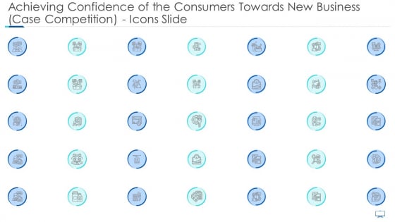 Achieving Confidence Of The Consumers Towards New Business Case Competition Icons Slide Professional PDF Achieving Confidence Of The Consumers Towards New Business Case Competition Icons Slide Professional PDF