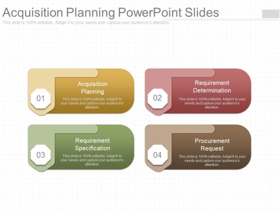 Acquisition Planning Powerpoint Slides Acquisition Planning Powerpoint Slides