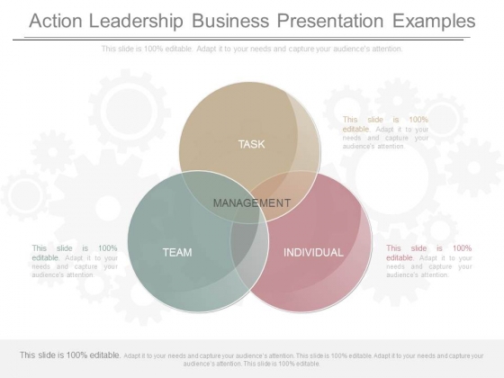 Action Leadership Business Presentation Examples