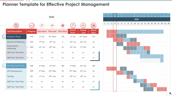 Action Plan Bundle Planner Template For Effective Project Management Icons PDF