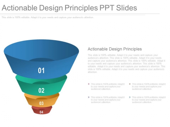 Actionable Design Principles Ppt Slides Actionable Design Principles Ppt Slides