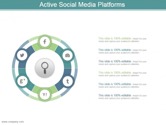 Active Social Media Platforms Sample Of Ppt Presentation Active Social Media Platforms Sample Of Ppt Presentation