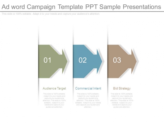 Ad Word Campaign Template Ppt Sample Presentations Ad Word Campaign Template Ppt Sample Presentations