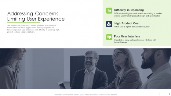Addressing Concerns Limiting User Experience Ppt Summary Samples PDF Addressing Concerns Limiting User Experience Ppt Summary Samples PDF
