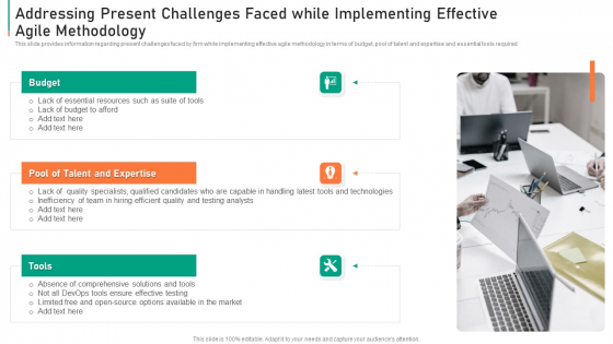 Addressing Present Challenges Faced While Implementing Effective Agile Methodology Information PDF Addressing Present Challenges Faced While Implementing Effective Agile Methodology Information PDF