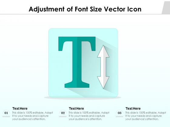 Adjustment Of Font Size Vector Icon Ppt PowerPoint Presentation Icon Tips PDF Adjustment Of Font Size Vector Icon Ppt PowerPoint Presentation Icon Tips PDF