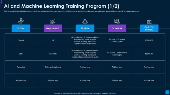 Advance IT Service AI And Machine Learning Training Program Advance Download PDF Advance IT Service AI And Machine Learning Training Program Advance Download PDF