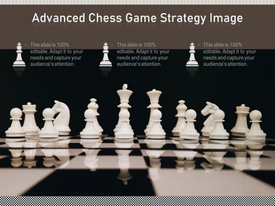 Advanced Chess Game Strategy Image Ppt PowerPoint Presentation File Background Image PDF
