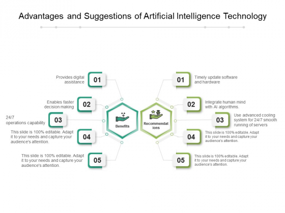 Advantages And Suggestions Of Artificial Intelligence Technology Ppt PowerPoint Presentation File Structure PDF Advantages And Suggestions Of Artificial Intelligence Technology Ppt PowerPoint Presentation File Structure PDF