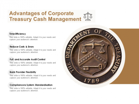 Advantages Of Corporate Treasury Cash Management Ppt PowerPoint Presentation Slides Smartart Advantages Of Corporate Treasury Cash Management Ppt PowerPoint Presentation Slides Smartart