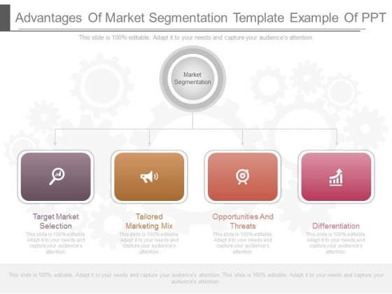 Advantages Of Market Segmentation Template Example Of Ppt Advantages Of Market Segmentation Template Example Of Ppt