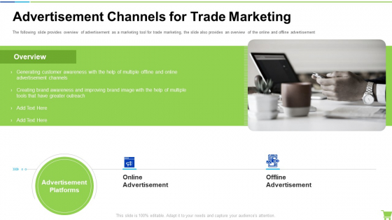 Advertisement Channels For Trade Marketing Advertisement Rules PDF