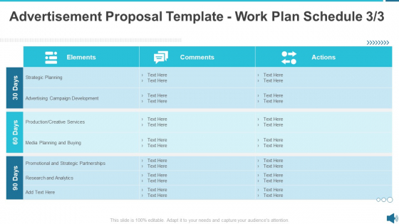 Advertisement Proposal Template Work Plan Schedule Growth Ppt Slides Graphics Template PDF Advertisement Proposal Template Work Plan Schedule Growth Ppt Slides Graphics Template PDF