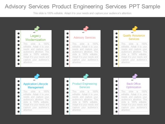 Advisory Services Product Engineering Services Ppt Sample Advisory Services Product Engineering Services Ppt Sample