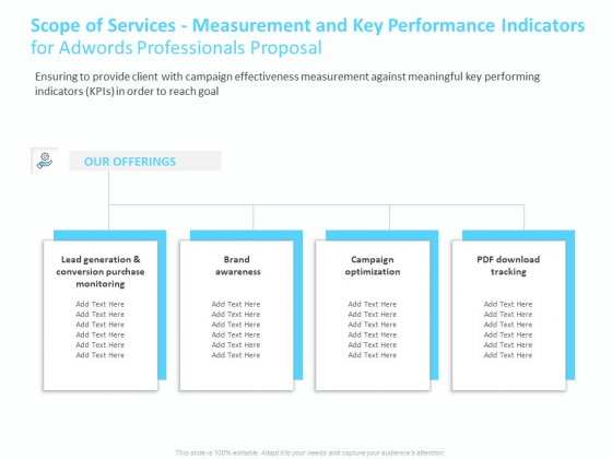 Adwords PPC Scope Of Services Measurement And Key Performance Indicators For Professionals Proposal Pictures PDF Adwords PPC Scope Of Services Measurement And Key Performance Indicators For Professionals Proposal Pictures PDF