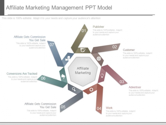 Affiliate Marketing Management Ppt Model