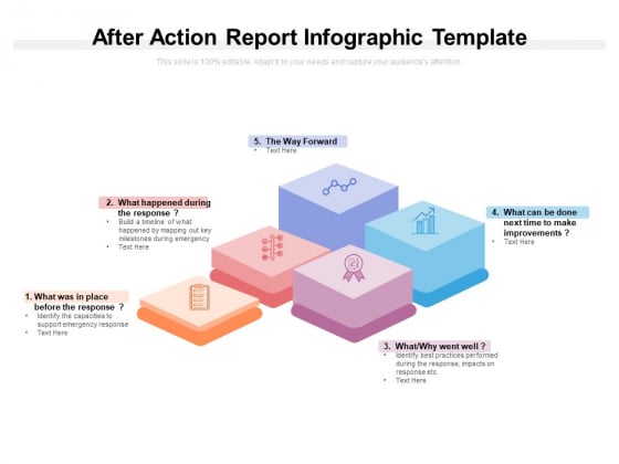 After Action Report Infographic Template Ppt PowerPoint Presentation Summary Icons PDF