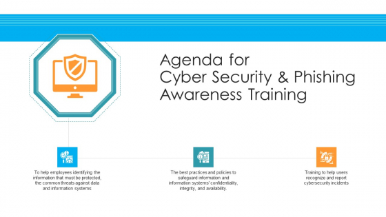 Agenda For Cyber Security And Phishing Awareness Training Hacking Prevention Awareness Training For IT Security Sample PDF Agenda For Cyber Security And Phishing Awareness Training Hacking Prevention Awareness Training For IT Security Sample PDF