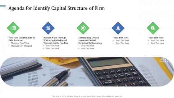Agenda For Identify Capital Structure Of Firm Rules PDF