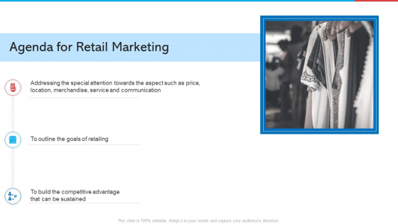 Agenda For Retail Marketing Themes PDF