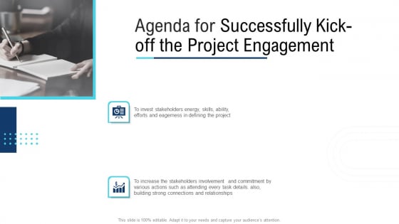 Agenda For Successfully Kick Off The Project Engagement Ppt Styles Images PDF Agenda For Successfully Kick Off The Project Engagement Ppt Styles Images PDF