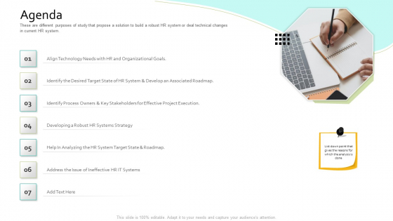 Agenda Human Resource Information System For Organizational Effectiveness Mockup PDF Agenda Human Resource Information System For Organizational Effectiveness Mockup PDF