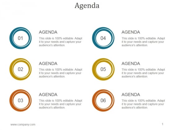 Agenda Ppt PowerPoint Presentation Topics