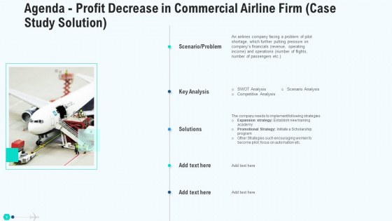 Agenda Profit Decrease In Commercial Airline Firm Case Study Solution Introduction PDF Agenda Profit Decrease In Commercial Airline Firm Case Study Solution Introduction PDF