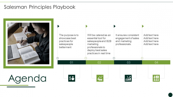 Agenda Salesman Principles Playbook Designs PDF Agenda Salesman Principles Playbook Designs PDF