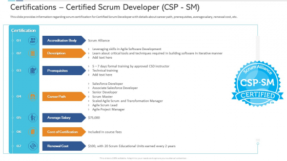 Agile Certificate Coaching Company Certifications Certified Scrum Developer CSP SM Clipart PDF Agile Certificate Coaching Company Certifications Certified Scrum Developer CSP SM Clipart PDF